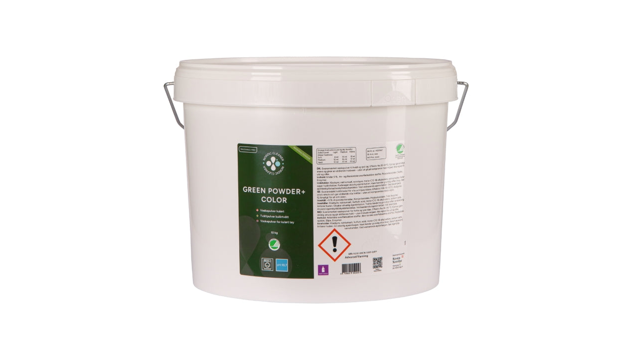 Vaskepulver kulørvask 10kg