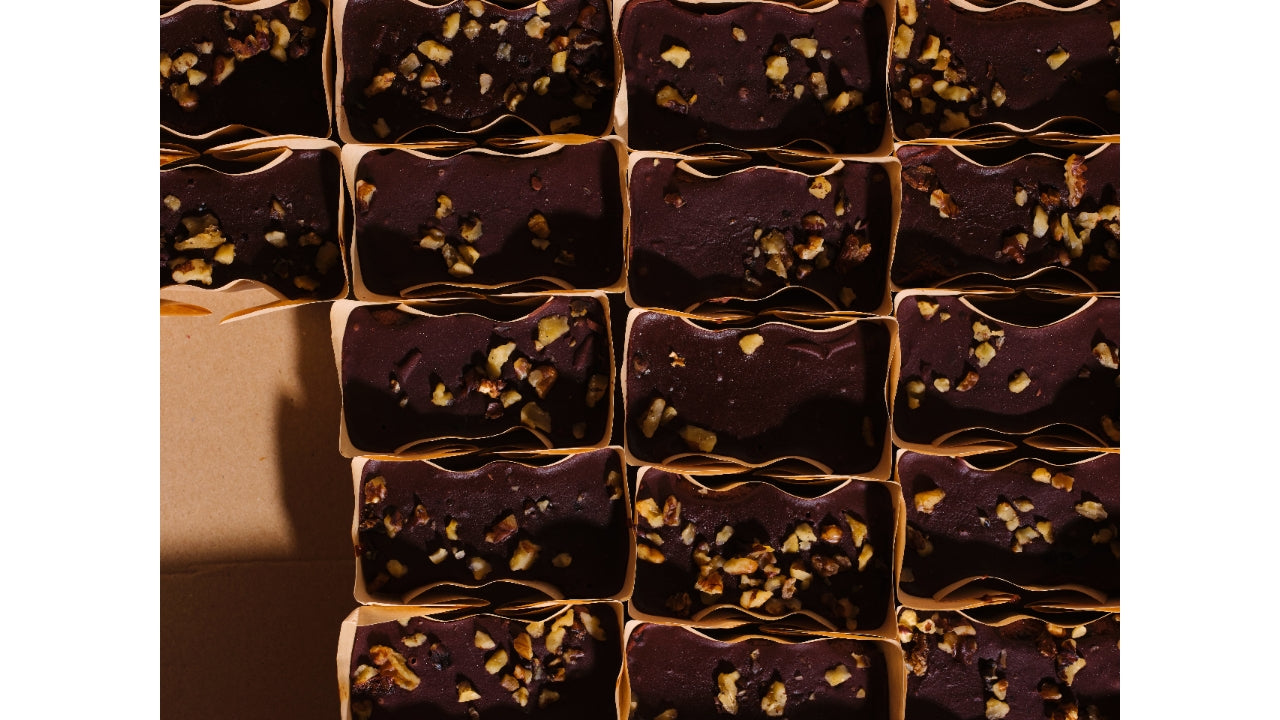 Banankage med topping 20x90g