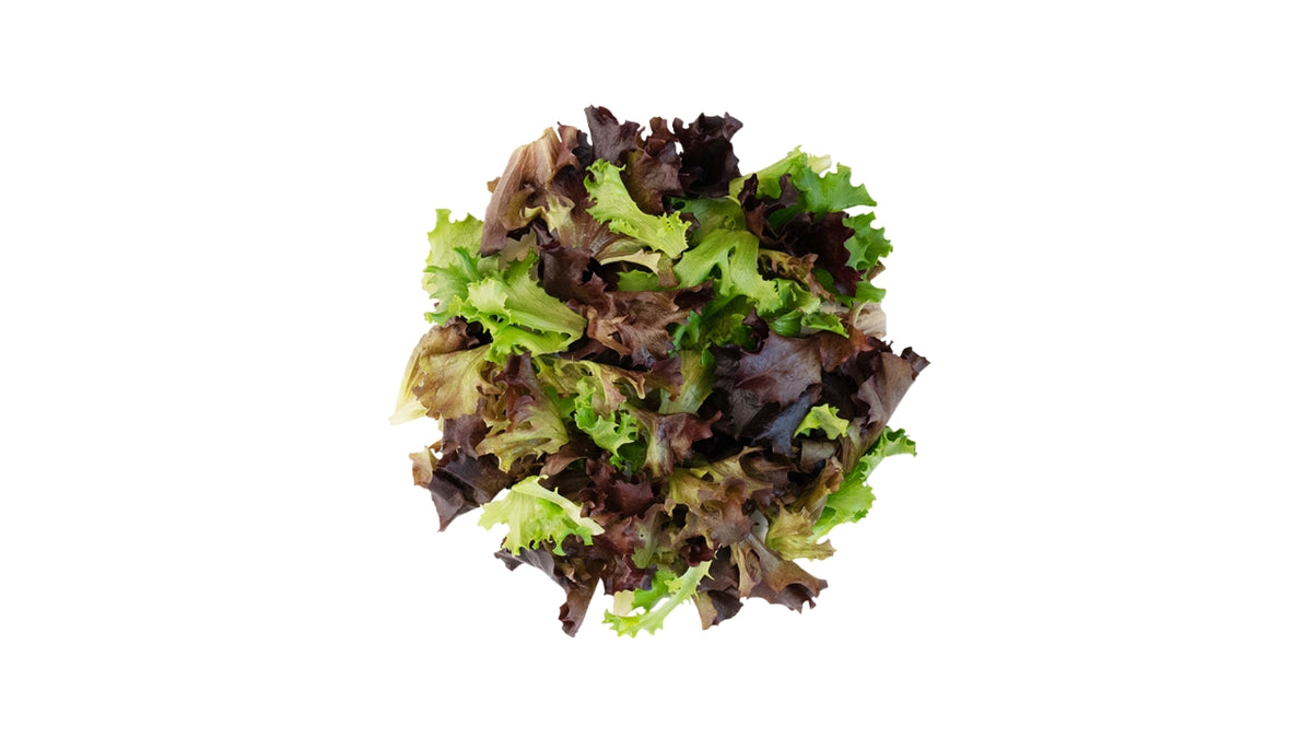 Salat Crisp mix vasket grøn/rød 400g (6)
