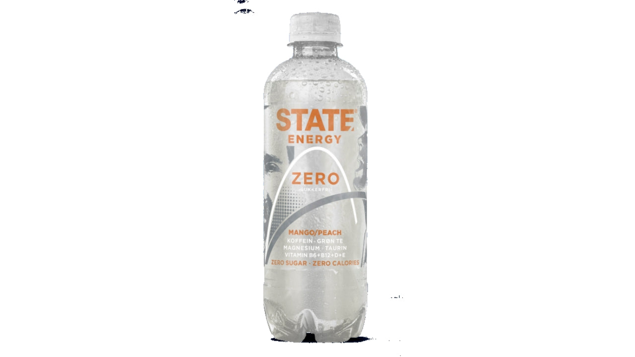 State energy mango/peach 40cl