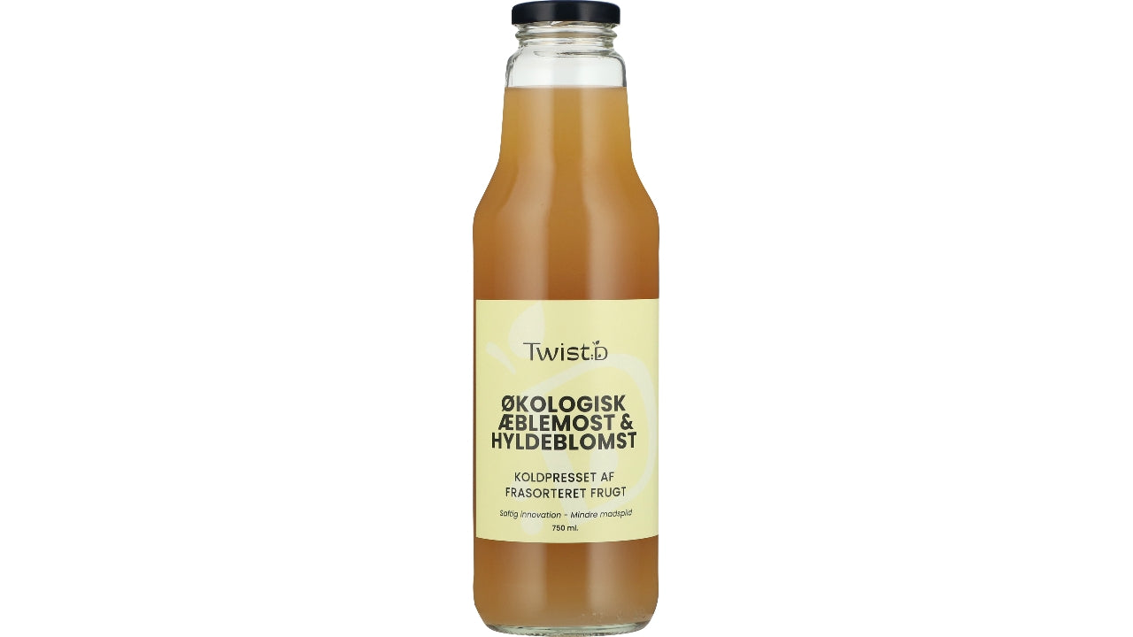 Øko Æblemost & hyldeblomst 750ml