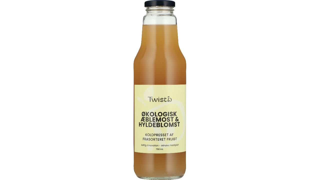 Øko Æblemost & hyldeblomst 750ml