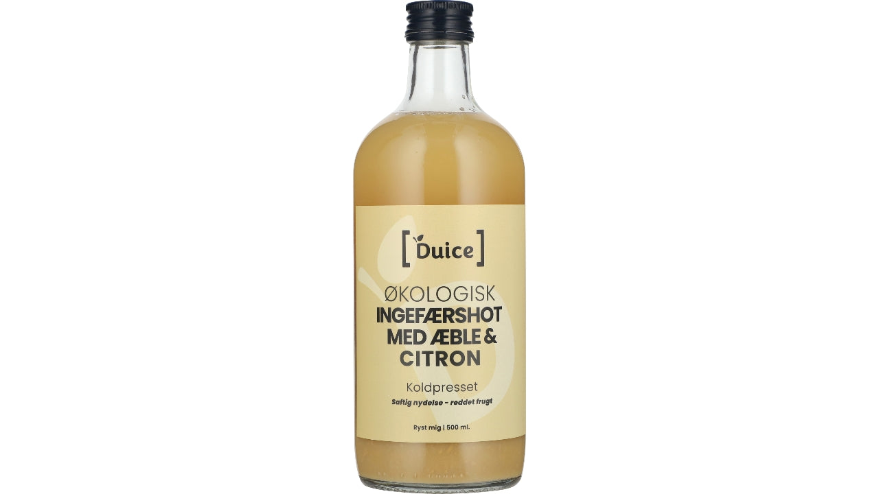 Øko Ingefærshot m/æble,citron 0,5L