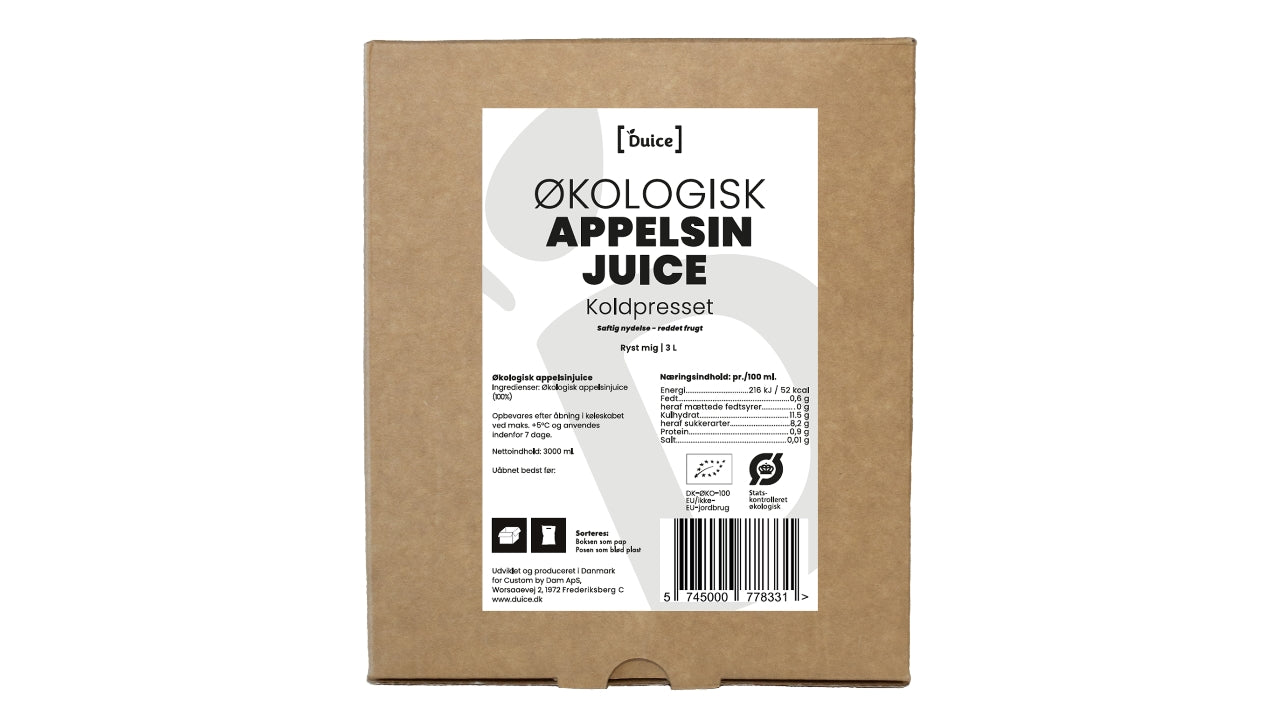 Øko Appelsinjuice 3L
