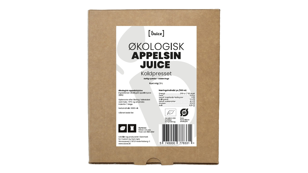Øko Appelsinjuice 3L