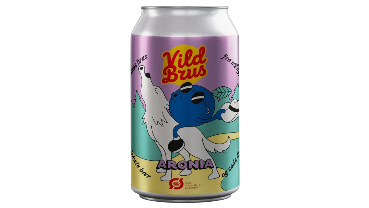 Øko Vild brus aronia 24x33cl