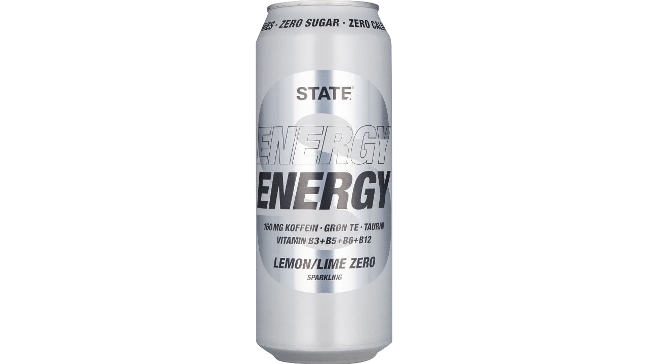 State energy Lemon/lime dåse 50cl