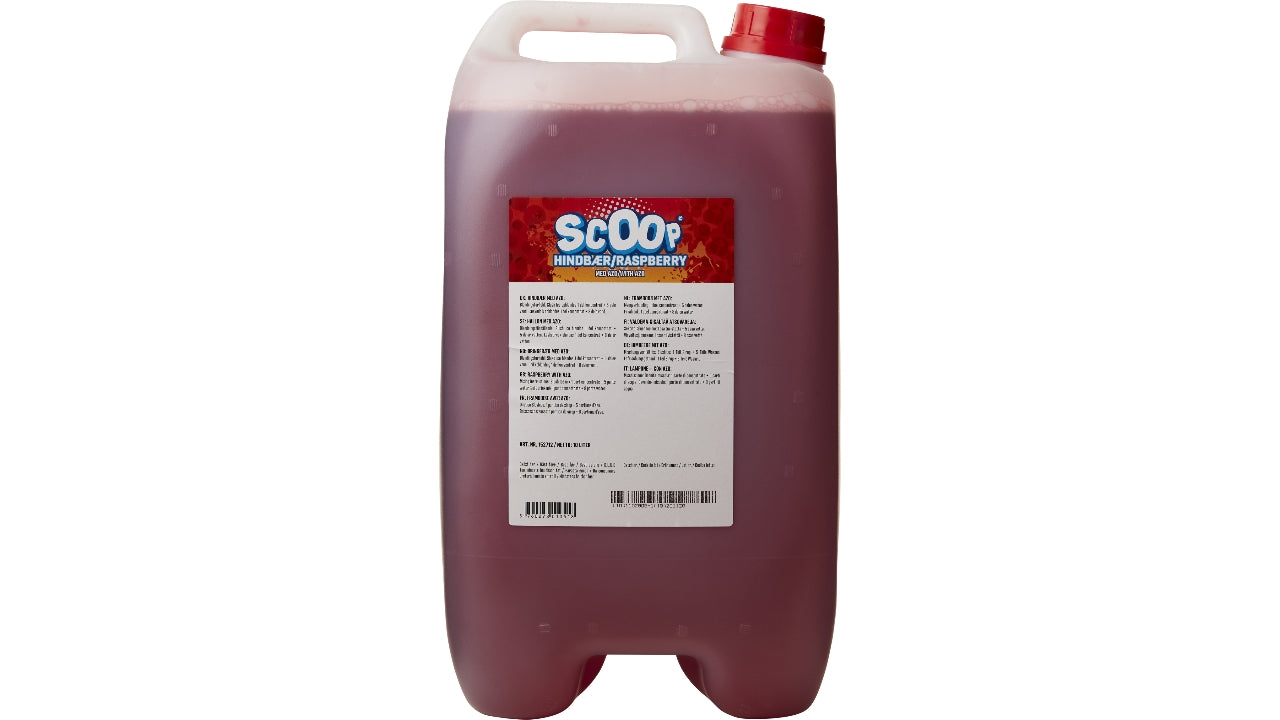 Slush ice hindbær 10L