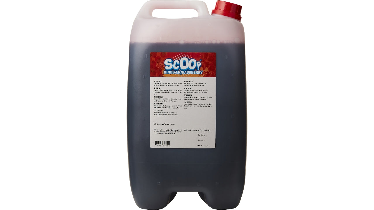Slush ice hindbær 10L