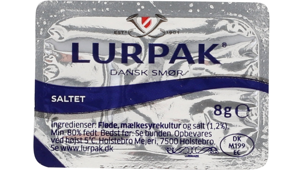 Lurpak smør i bæger 100x8g