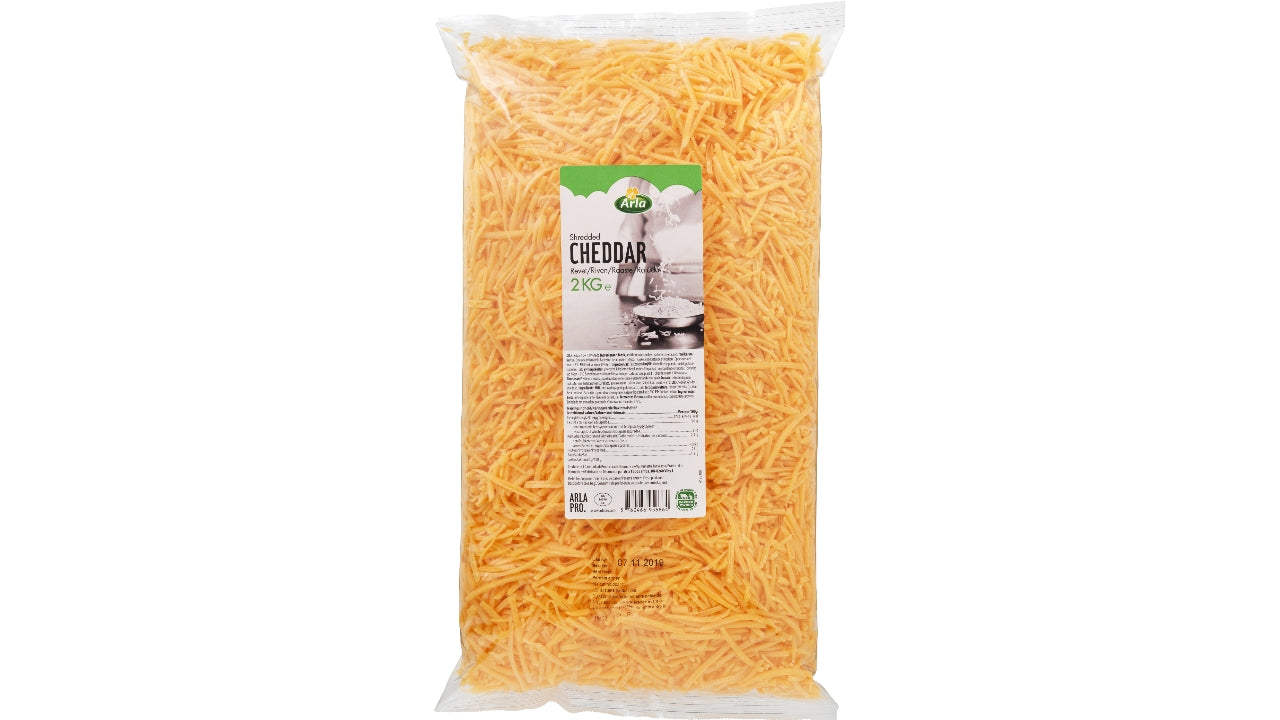 Cheddar ost revet 50+ 2kg
