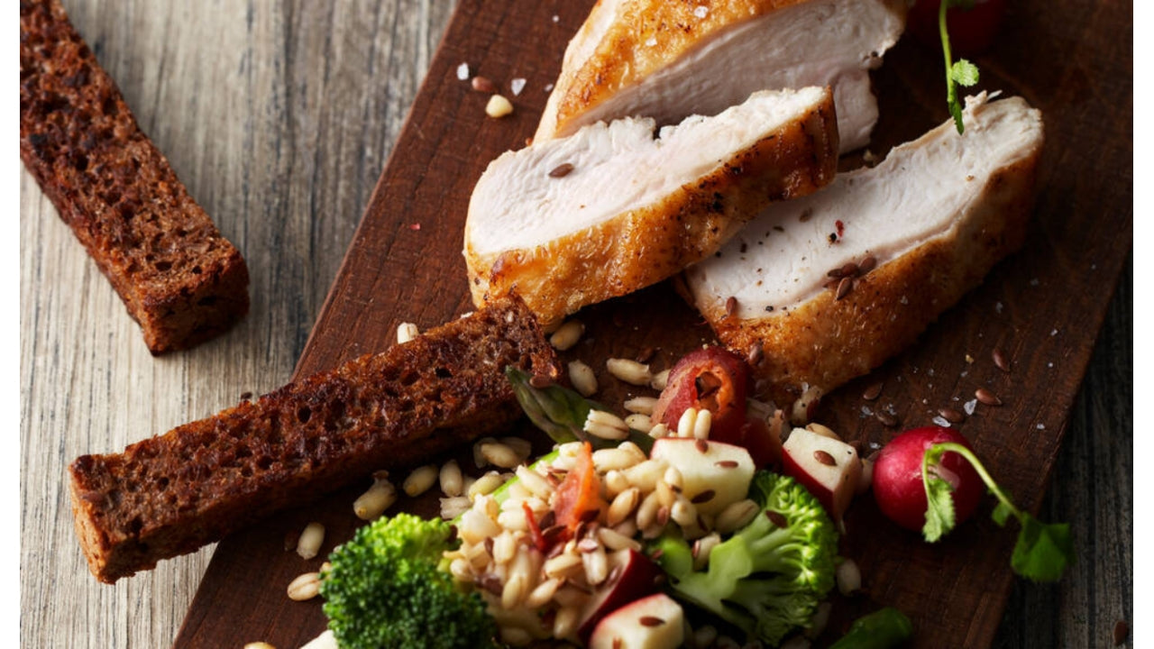 Kyllingebryst m/skind 130-180g 2,5kg