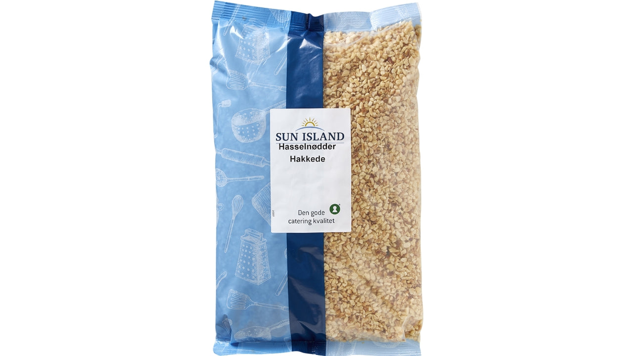 Hasselnøddekerner hakkede 1kg