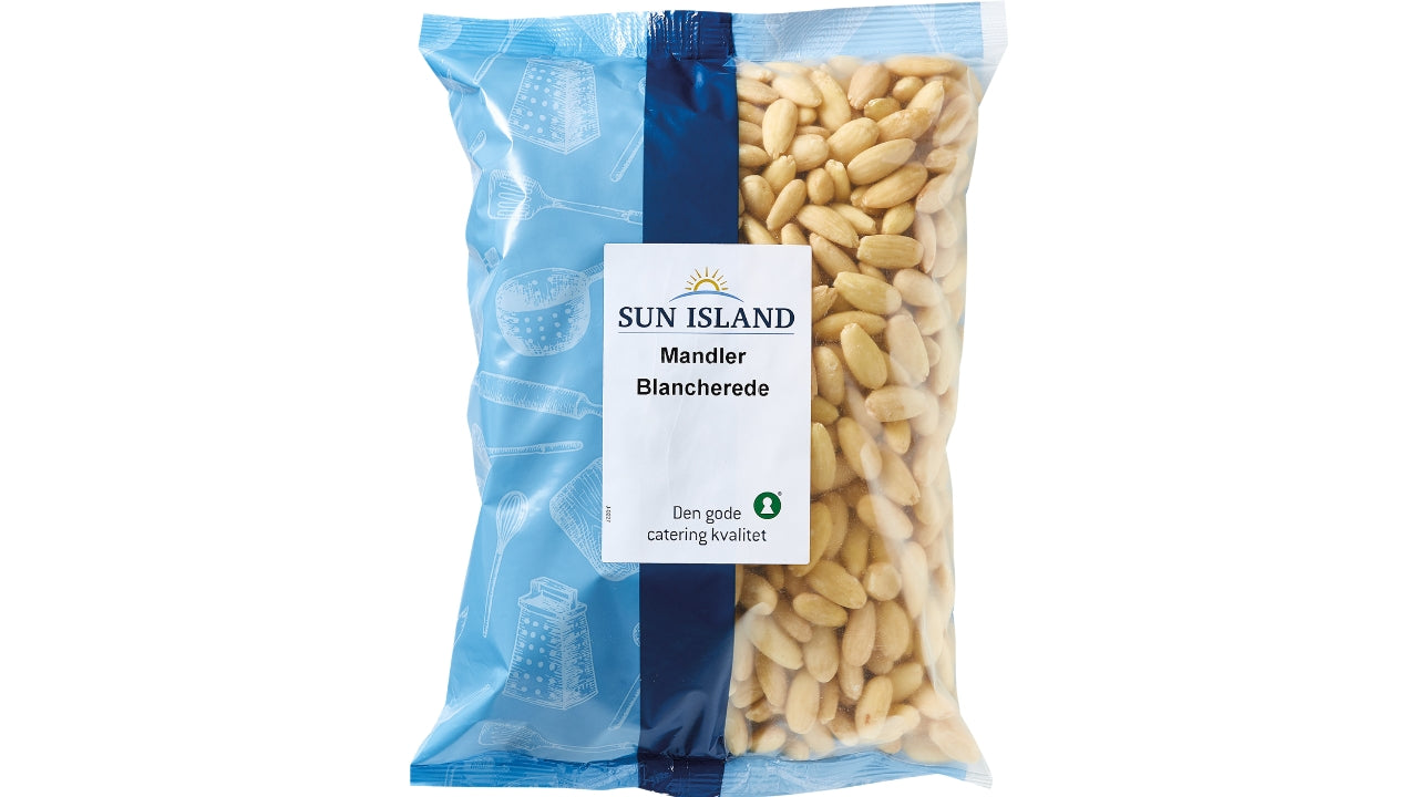 Mandler blancherede 1kg