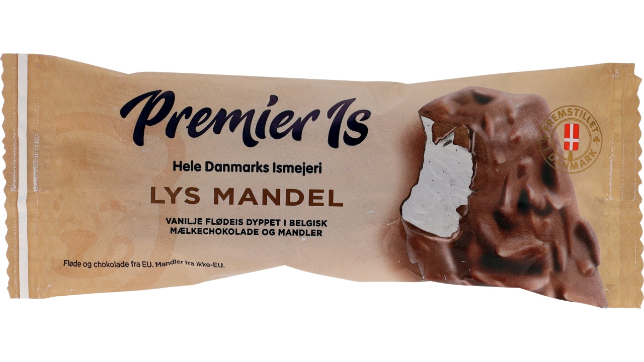 Mandel flødeis 20x100ml