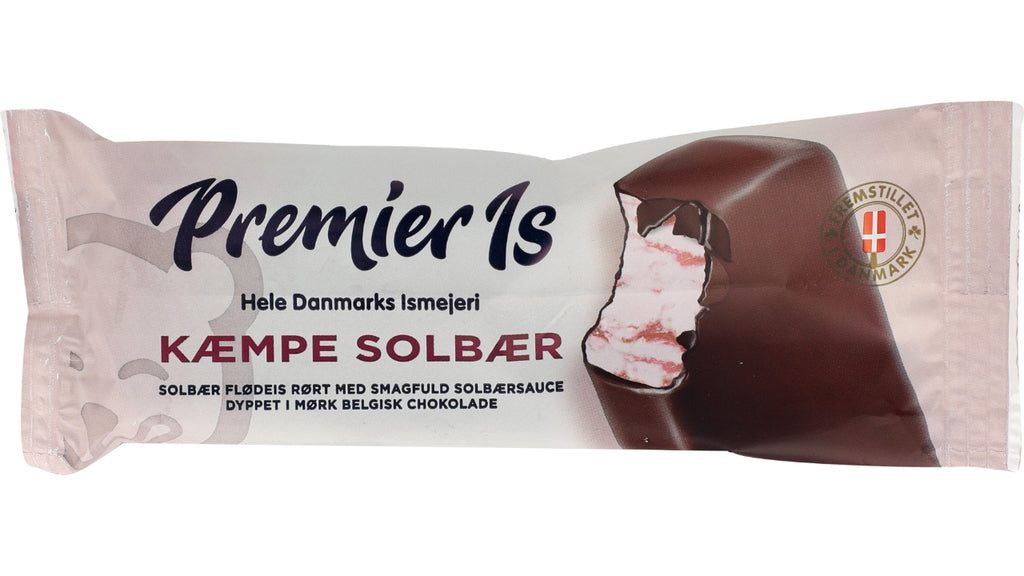 Kæmpe solbær flødeis 16x100ml