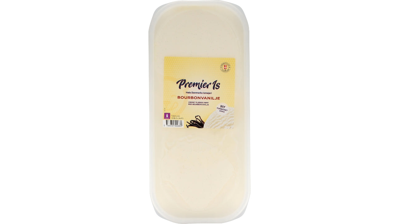 Bourbon vaniljeflødeis 5000ml