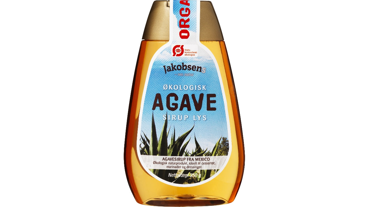 Øko Sirup lys agave squeeze 350g
