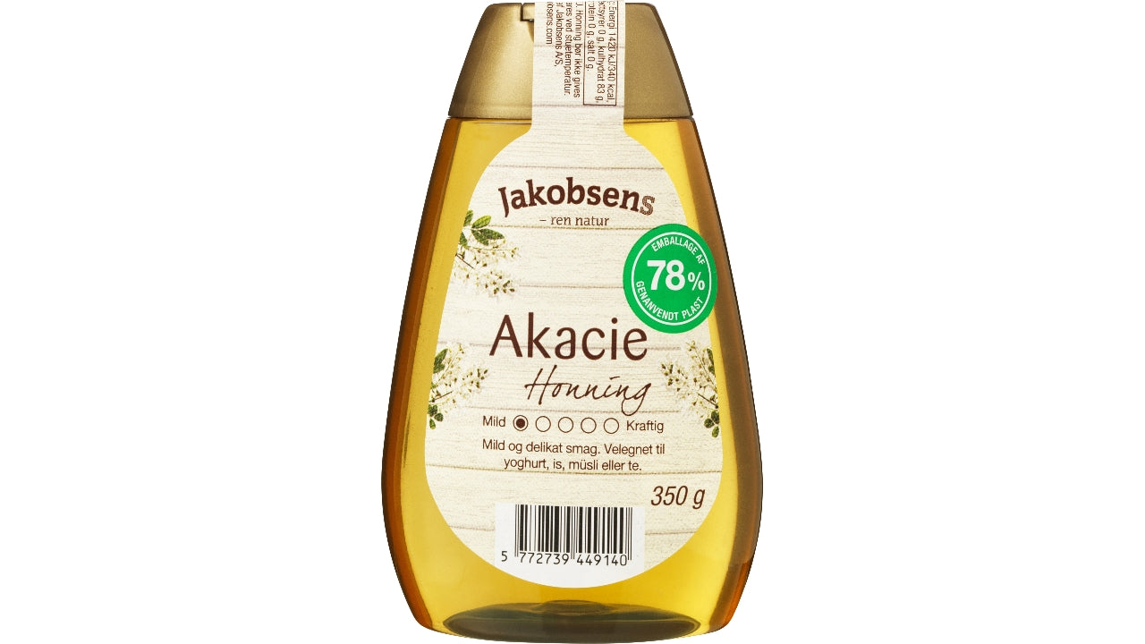 Honning akacie squeeze 350g