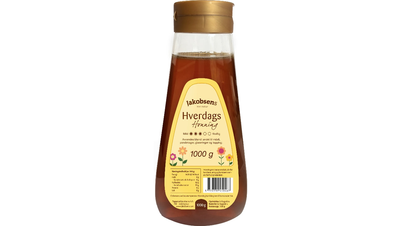 Hverdags honning 1000g