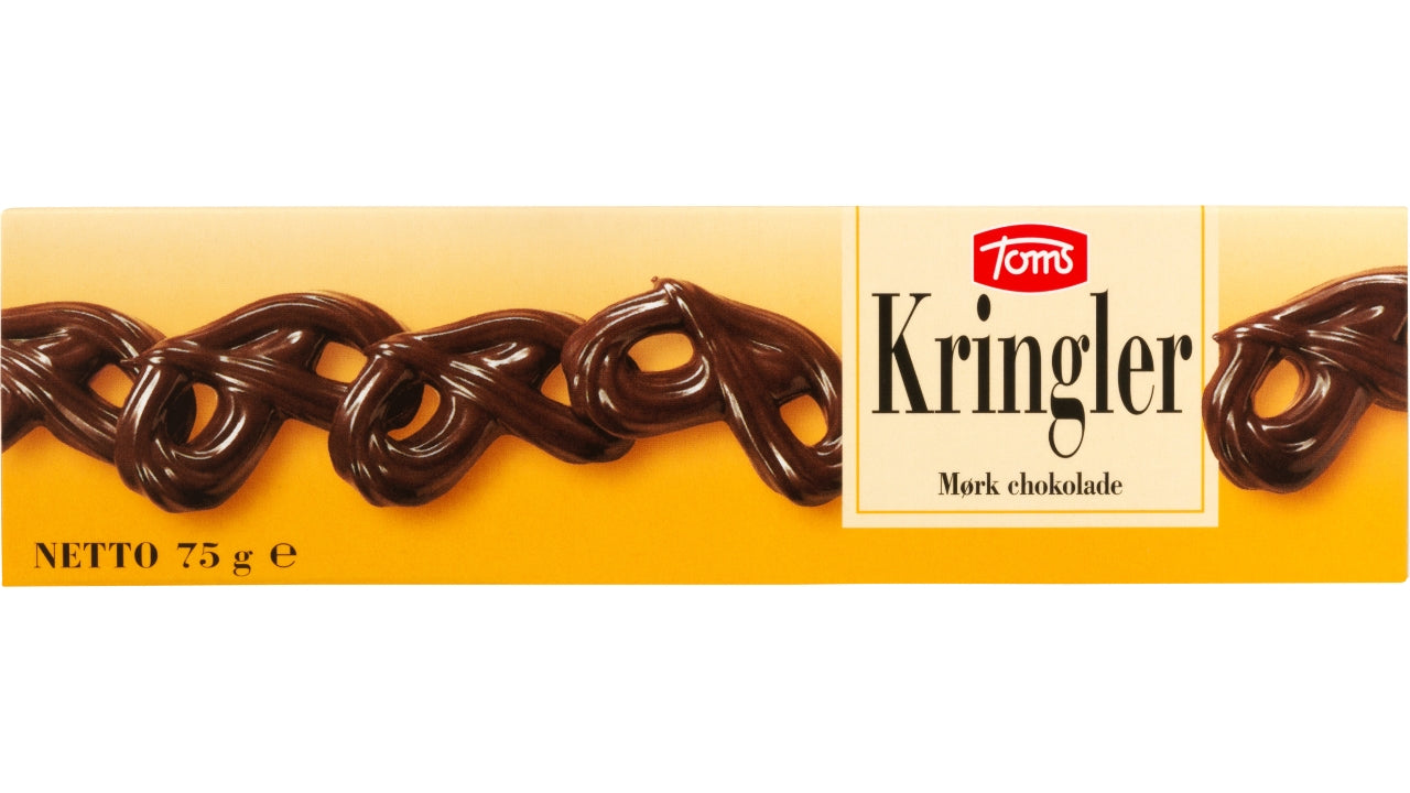 Toms luxus kringler mørk 75g