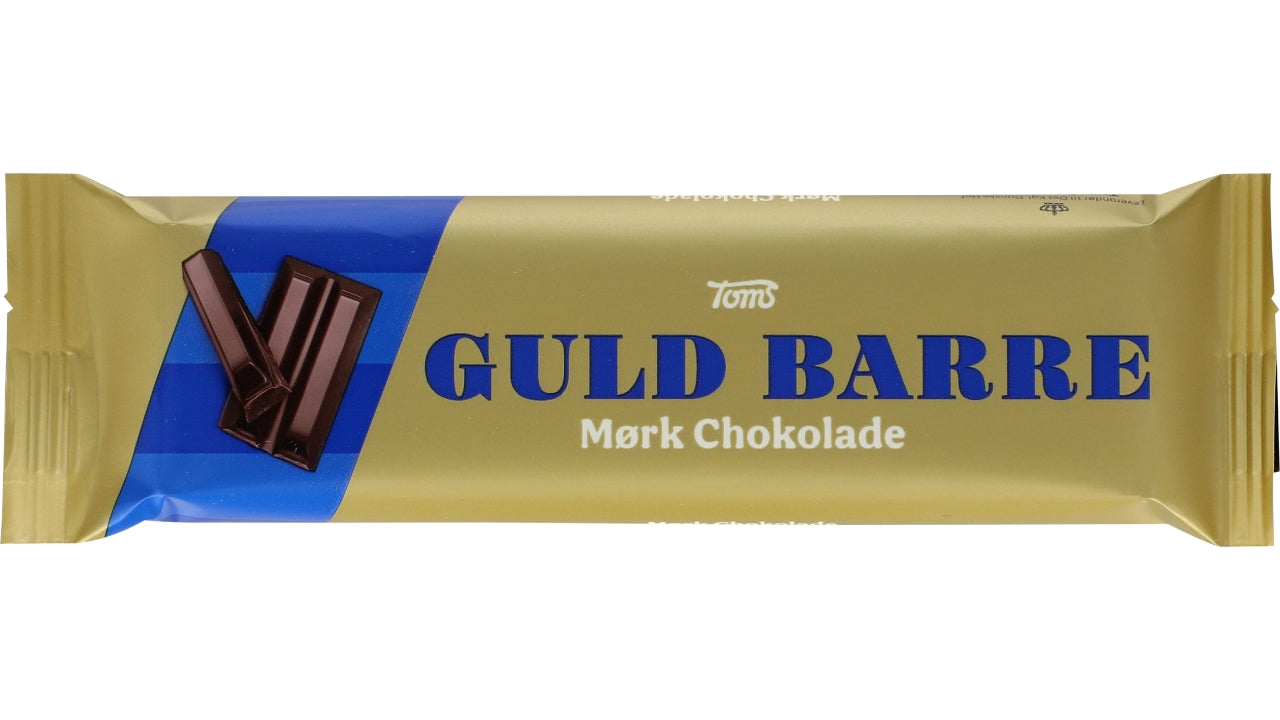 Guld Barre mørk 35x45g