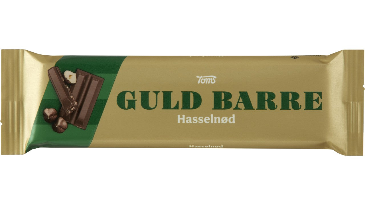 Guld barre hasselnød 30x45g