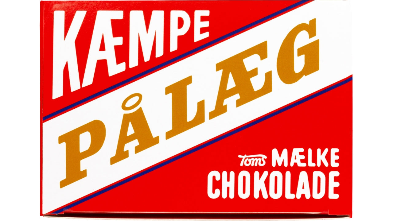 Pålægschokolade mælk kæmpe 90g