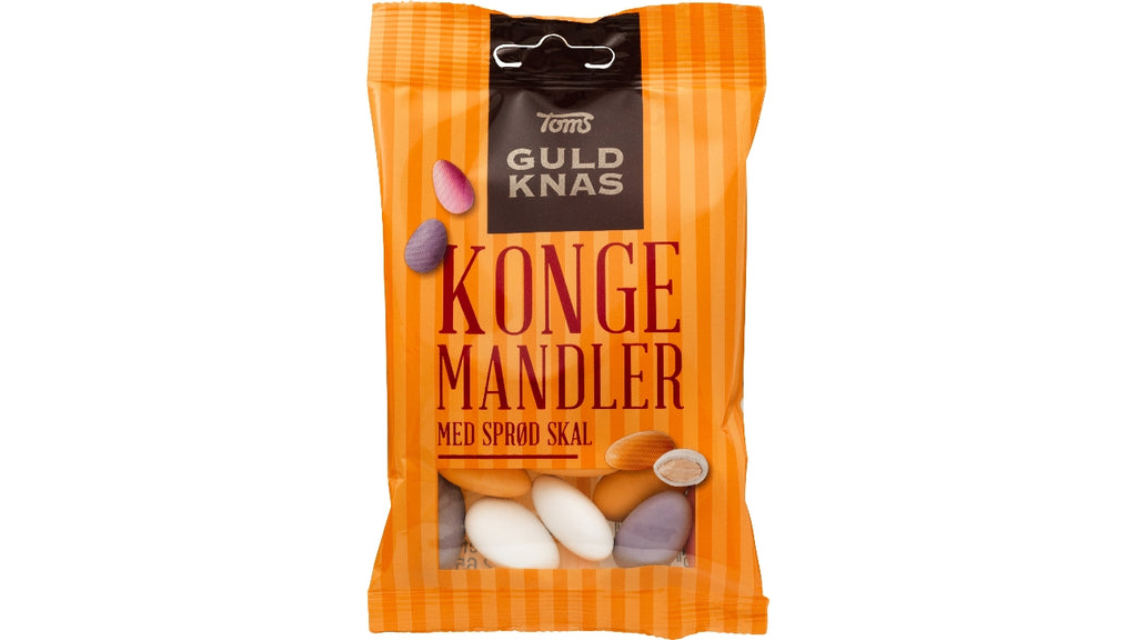 Toms guld knas konge mandler 75g