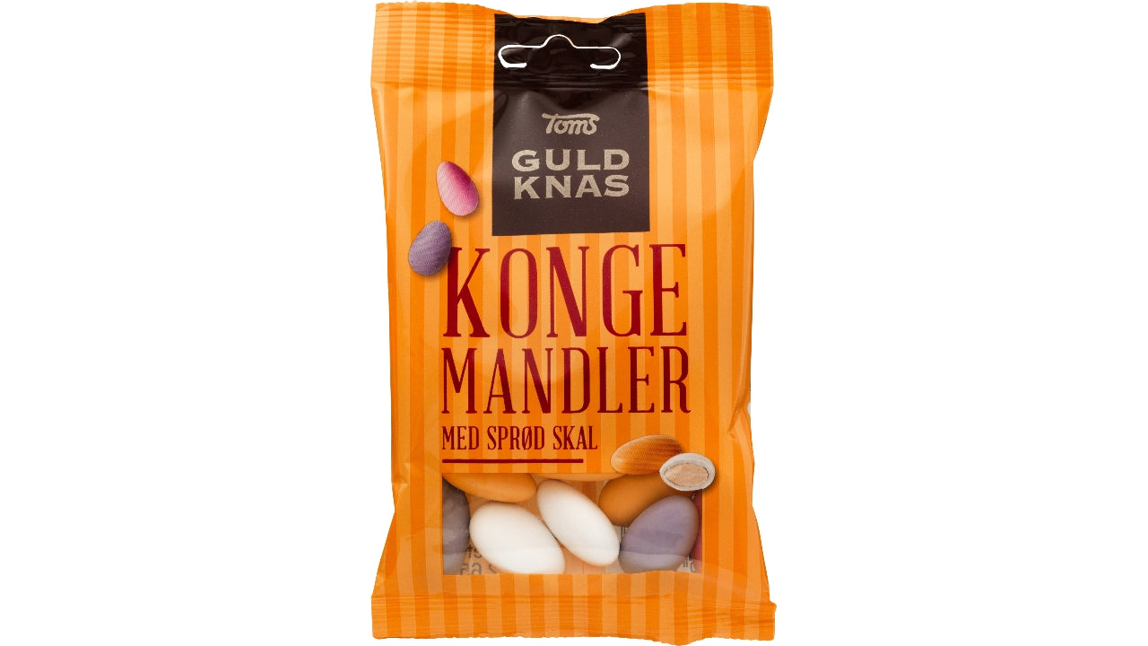 Toms guld knas konge mandler 75g
