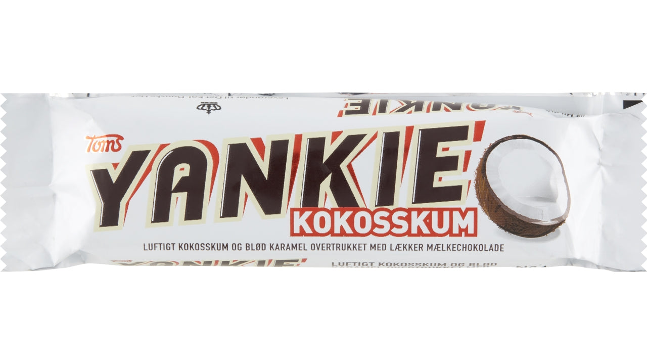 Toms yankie bar kokosskum 32x50g