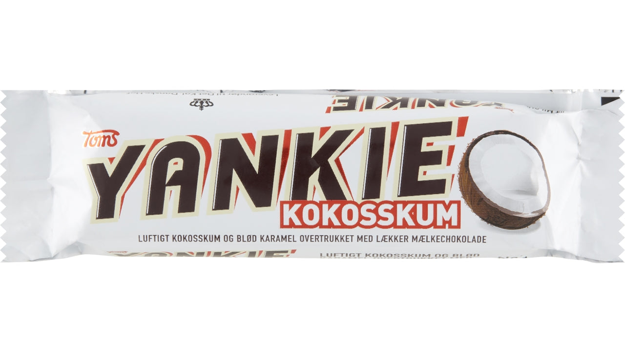 Toms yankie bar kokosskum 32x50g