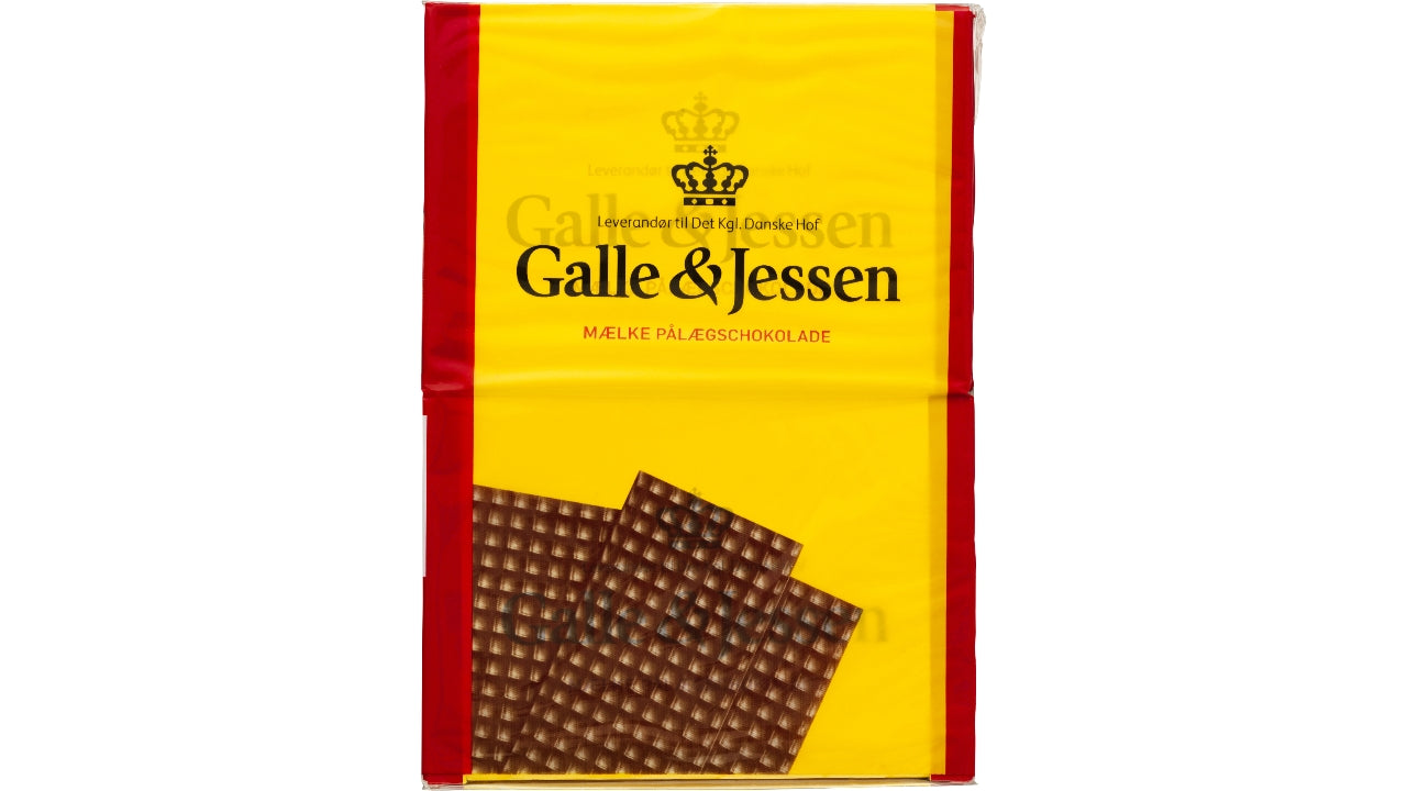 Pålægschokolade mælk 216g 54stk
