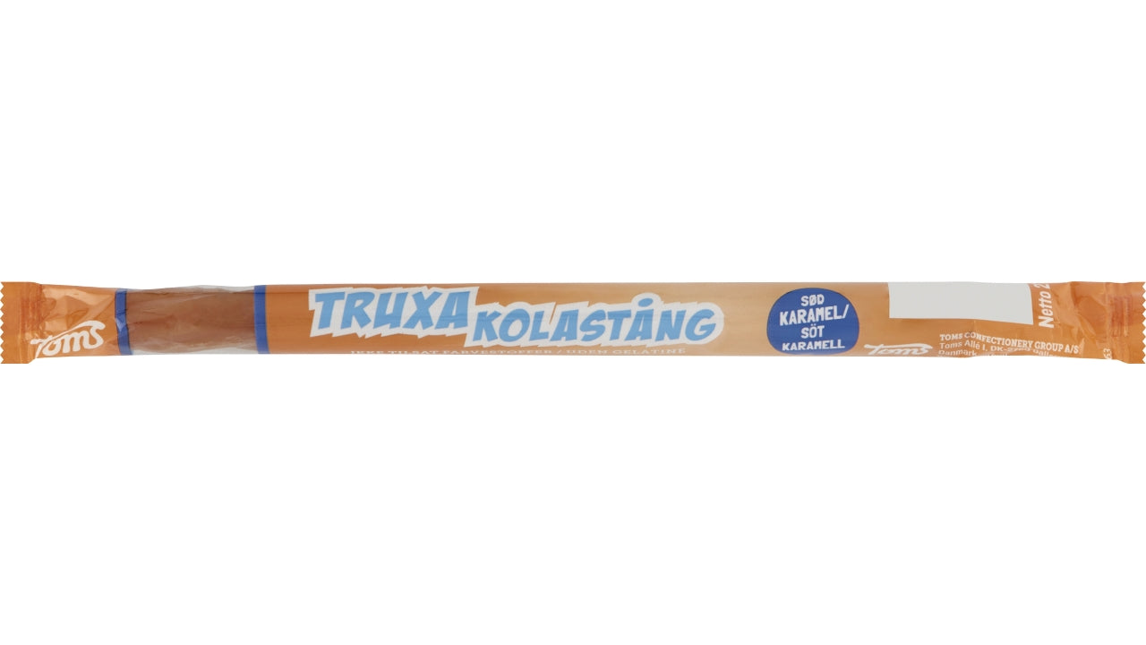 Truxa karamel stænger indpakket  50x27g