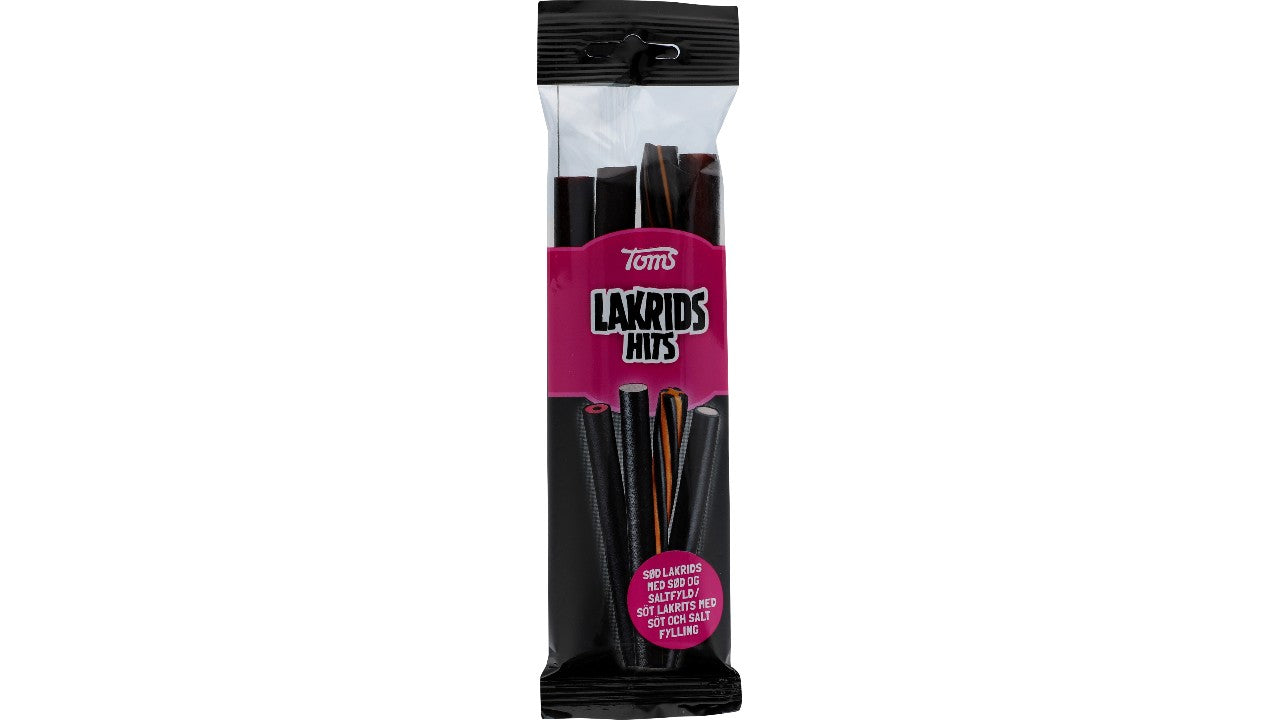 Go'e stænger lakrids hits 100g