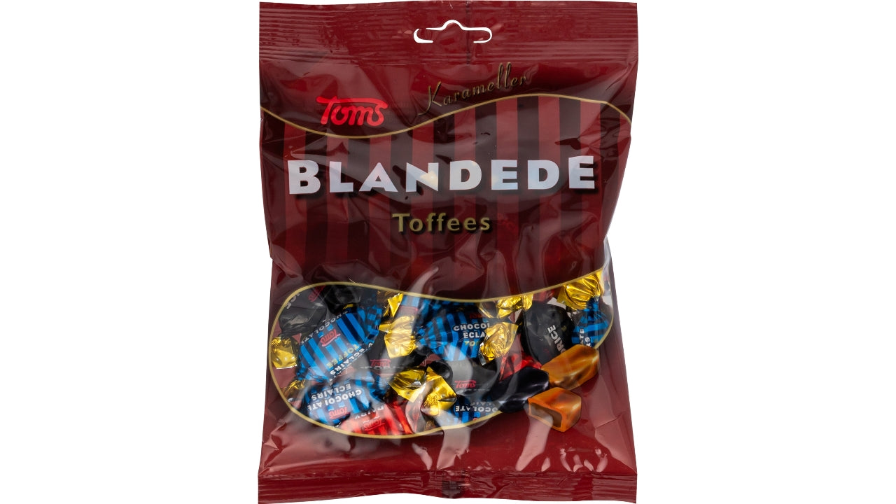 Toms blandede karameller 160g