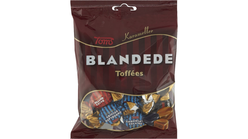 Toms blandede karameller 160g