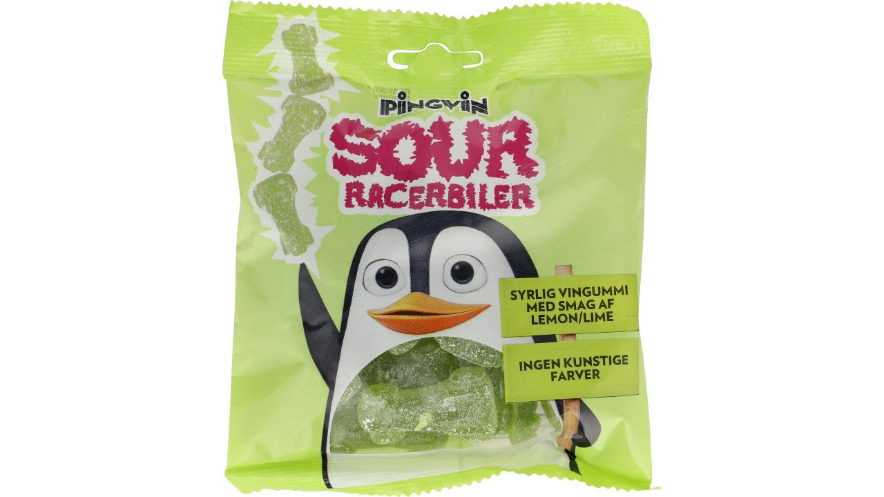 Sour racer biler 120g