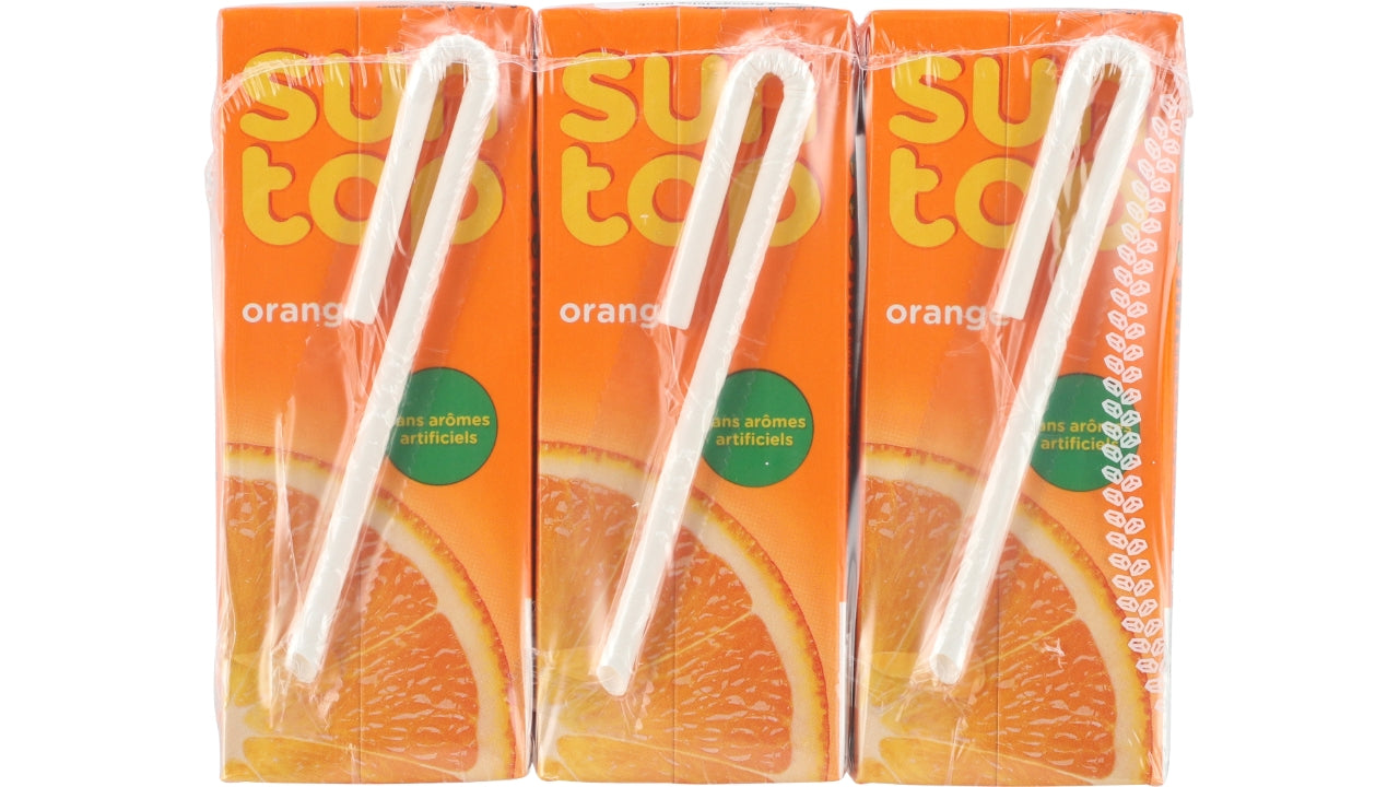 Orange frugtdrik 3x200ml