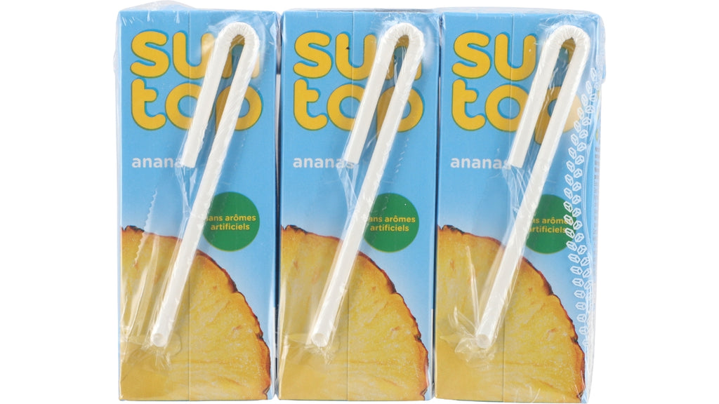 Ananas frugtdrik 3x200ml