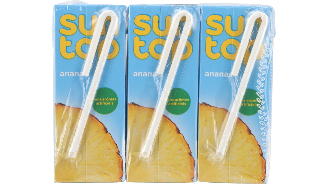 Ananas frugtdrik 3x200ml