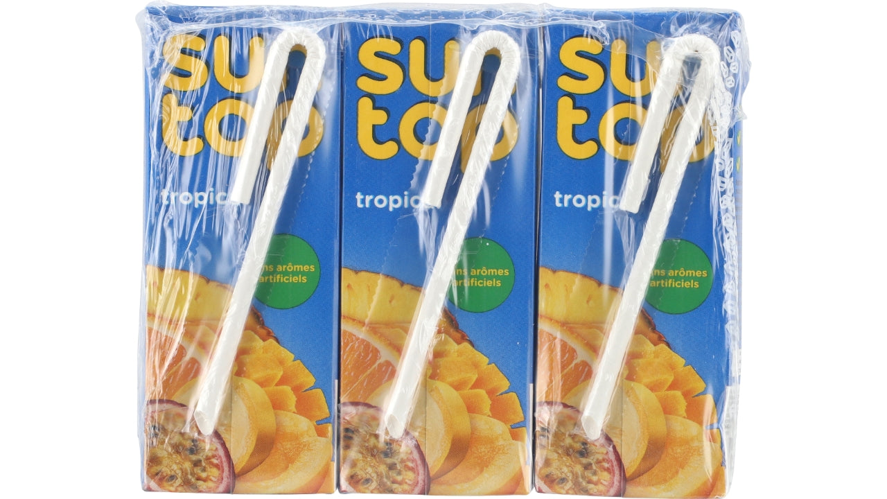 Tropisk frugtdrik 3x200ml