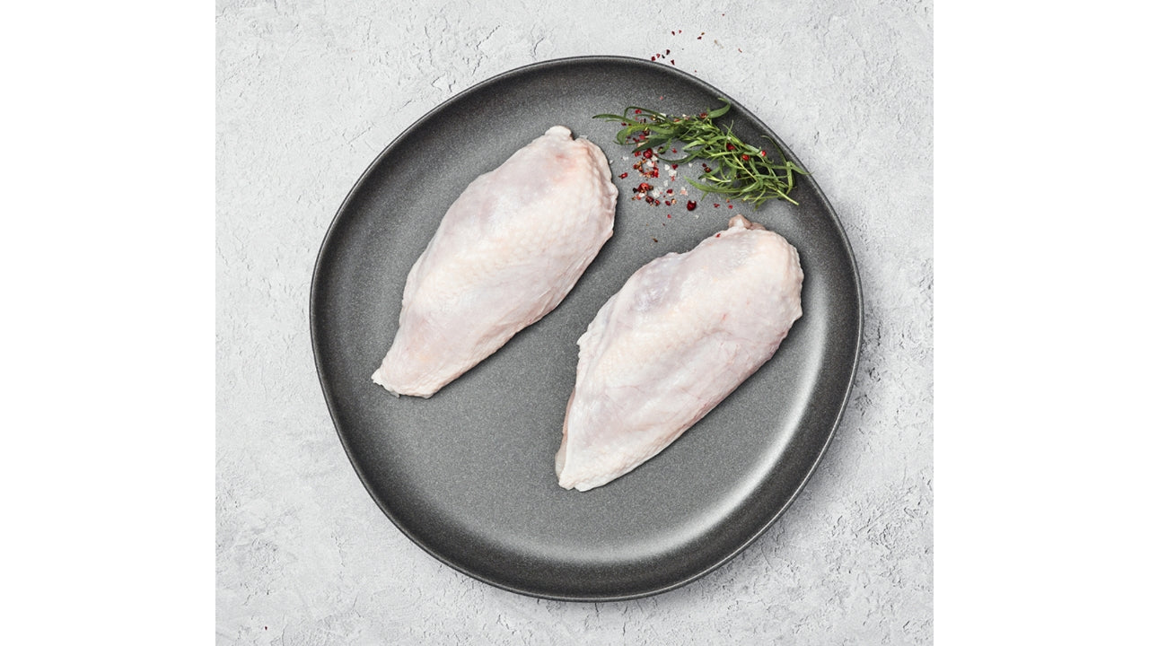 Kyllingebryst m/skind 150-180g 2kg