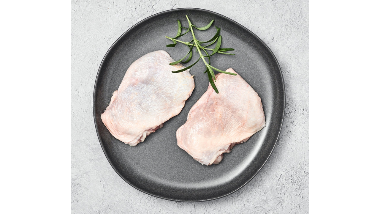 Kyllingeoverlår u/ben m/skind 2kg