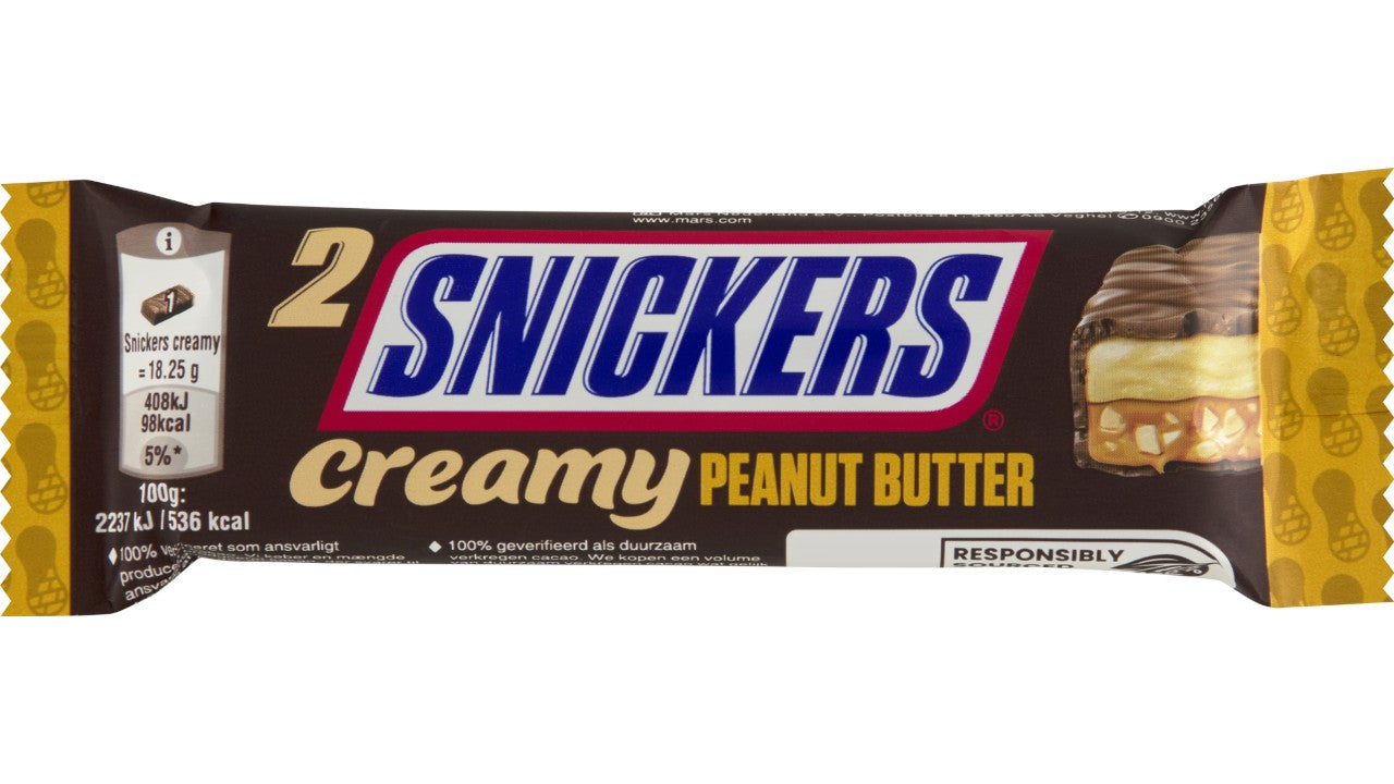 Snickers creamy peanutbutter 24x36,5g