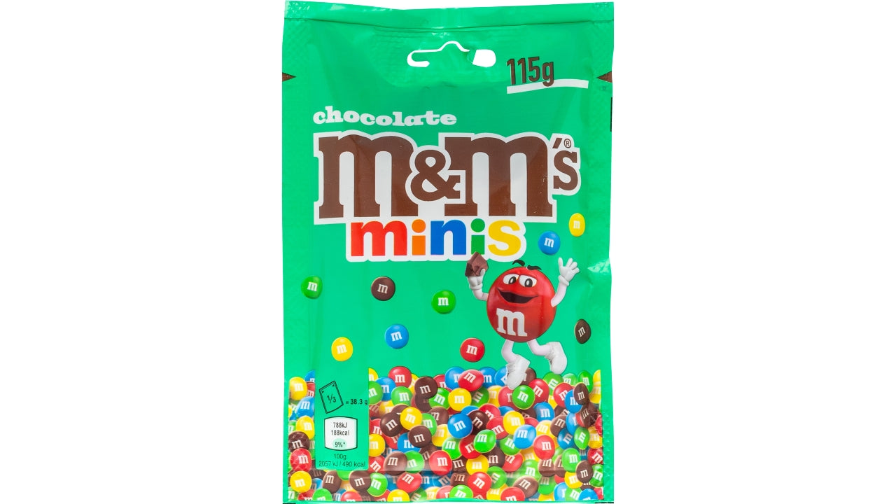 M&ms minis 115g