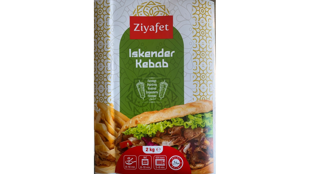 Kebab forstegt Iskender 2kg