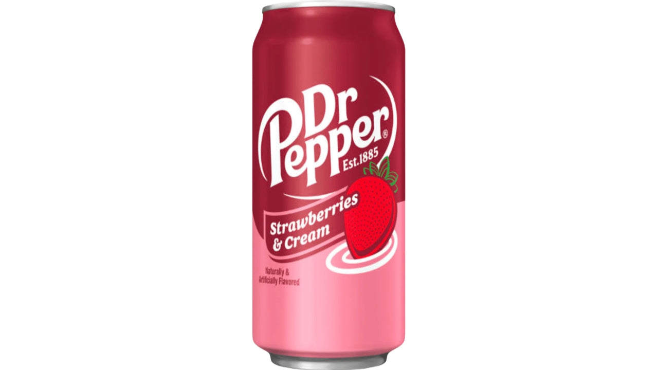 Dr. Pepper Strawberry & Cream 24x33cl