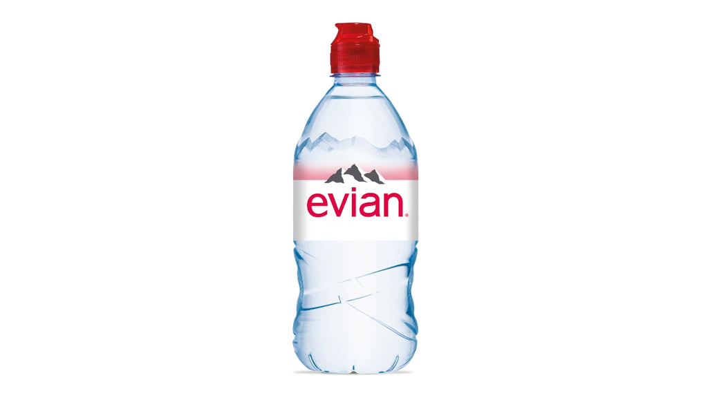 Evian sportscap 12x75cl
