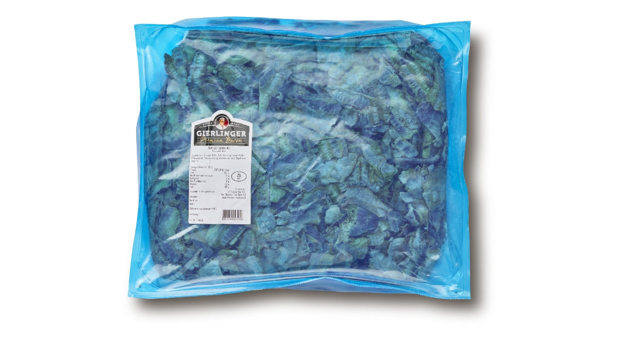 Bacon i skiver 40% stegt ass. 2,5kg